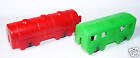 OLD 2 WAGONS  BESTIAUX VERT ET ROUGE 1/87