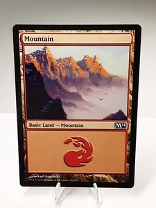 MTG - M14 - Mountain - #244 - Lightly Played - Picture 1 of 5