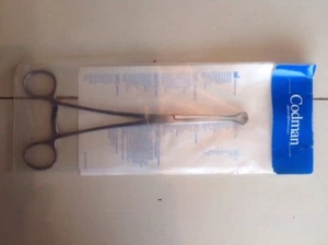 Codman Classic Babcock Tissue Forceps 8.25" 210mm Ref 34-7025 - Picture 1 of 3