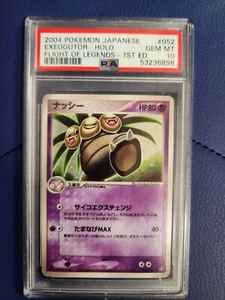 Pokemon Card Exeggutor 052/082 Holo Rare Flight of Legends GRADED PSA 10 GEM MT - Picture 1 of 2