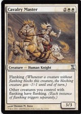 Cavalry Master *PLAYSET* Magic MtG x4 Time Spiral SP