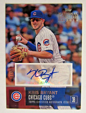 2016 Topps National Baseball Card Day Kris Bryant Auto A-KB #ed 10/55 SSP RARE!