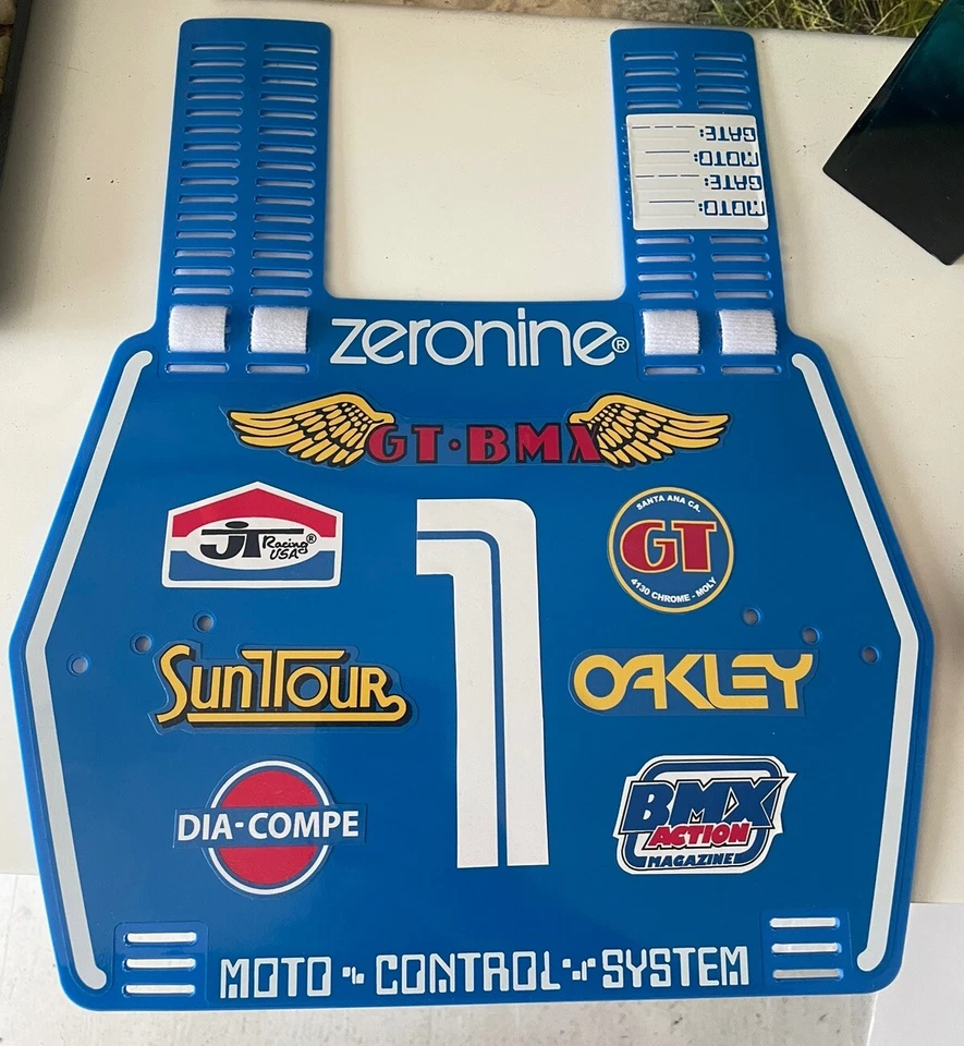 Auténtico ZERONINE MOTO CONTROL STSTEM BMX matrícula - GT BMX Foto 1 de 3