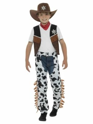 NEW Texan Cowboy Sheriff Toy Story Boy's World Book Day Fancy Dress Costume - Image 1 of 3