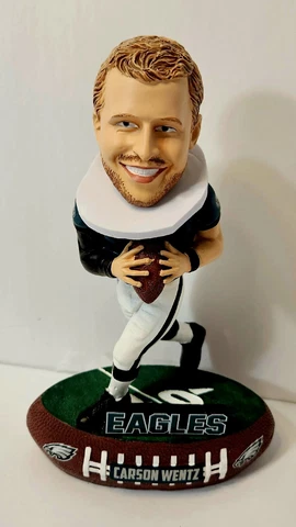 Case with 11 Carson Wentz Philadelphia Eagles #11 NFL large player bobble NIP Cover