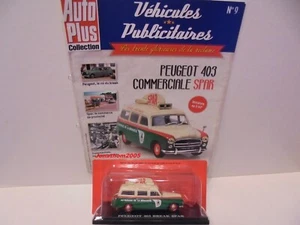 COLLECTION VEHICULES PUBLICITAIRES - PEUGEOT 403 COMMERCIALE SPAR au 1/43° - Imagen 1 de 2