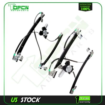 Fits 2004-2007 Dodge Caravan Power Window Regulator with Motor Front Left Right - Image 1 of 4