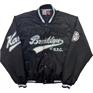 Karl Kani Sport 90's Brooklyn NYC Men's Small Bomber Varsity Jacket - Picture 1 of 9