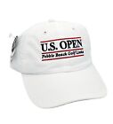 2019 U.S. Open Pebble Beach Golf Links Imperial Bar Style OSFM White Hat Cap NEW