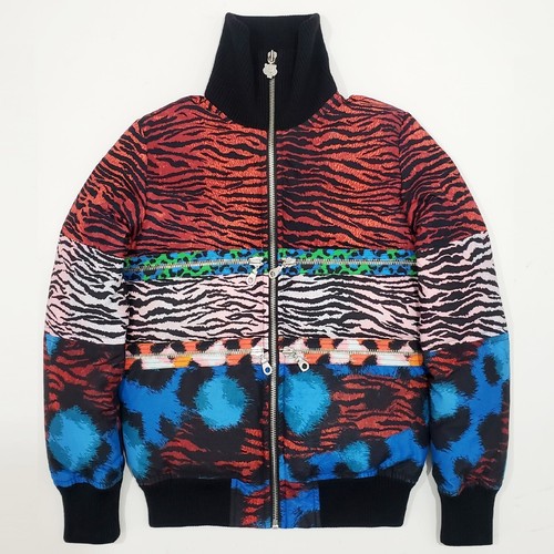 H&M KENZO JUNGLE Bomber Giacca Trapuntata Piumino Imbottito Tigre Zebra Leopardata M L