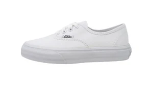 VANS Authentic True White Canvas Little Kids Sneakers Girls Boys Shoes Sneakers - Picture 1 of 6