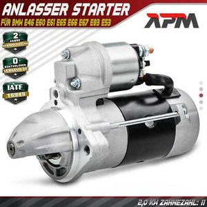 Anlasser Starter 2 KW für BMW 3er E46 5er E60 E61 7er E65 E66 E67 X3 E83 X5 E53 - Bild 1 von 8