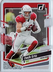 2023 Donruss Fútbol Astilla Prensa Prueba Troquelado SP #6 Zach Ertz - Cardenales  - Imagen 1 de 2
