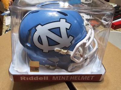 NORTH CAROLINA TAR HEELS  REPLICA MINI HELMET NCAA RIDDELL - Image 1 of 4
