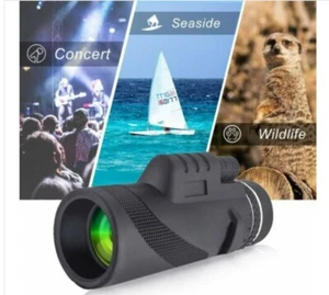 10x42 Zoom Monocular Telescope, Waterproof Monocular Scope for Sporting  - Bild 1 von 2