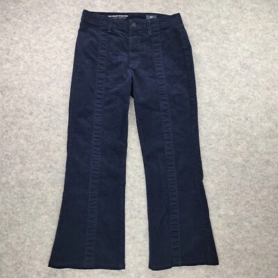 Pantalones Ag Adriano Goldschmied Mujer Talla 28 Azul Pana Paneles Quinne Recortados Foto 1 de 4