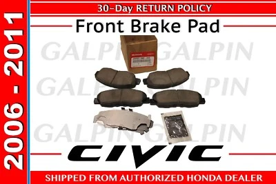 HONDA civic 2006-2011 OEM Disc Brake Pad/Brake Pad, Front  (45022-SNE-A51) - Image 1 of 4
