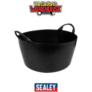 Sealey SFT30 Heavy-Duty Flexi Tub 30L - Black - Picture 1 of 5
