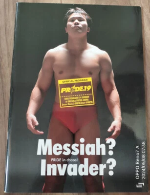 PRIDE 19  Program 24th Feb 2002 Saitama Arena  Tamura vs Silva Shipping Cheap - Image 1 of 4