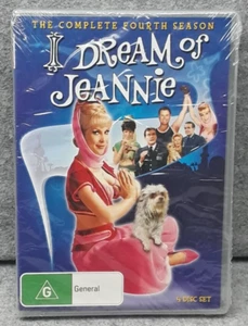 NEW: I DREAM OF JEANIE Season 4 Comedy TV Series DVD Region 4 PAL Free Fast Post - Picture 1 of 2
