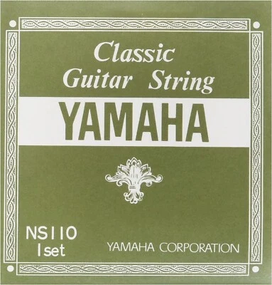 Juego de cuerdas de guitarra clásica Yamaha de nailon de metal NS110 sin recubrimiento JAPÓN Foto 1 de 2