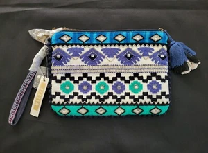 Neu mit Etikett brandneu Steve Madden Handtasche Perlen Handtasche Jarya blau Clutch grün schwarz - Bild 1 von 2