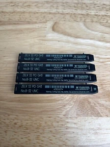 New 4 Pcs Yamawa No. 8-32 UNC Spiral Flute Tap For Stainless Steel, HSS - 382607 - Picture 1 of 2