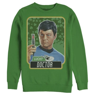 Sudaderas para hombre Star Trek: The Original Series Día de San Patricio Lucky Doctor McCoy Foto 1 de 2