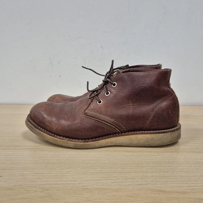 Red Wing Heritage 3141 Brown Toe Brown Leather USA Chukka Boots Shoes Uk 9 US 10 - Image 1 of 4