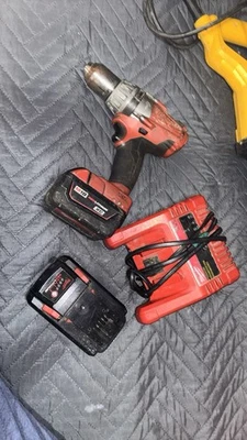 Milwaukee 2604-20 M18 Fuel Brushless Hammer Drill/Driver 2 Batteries Charger - Image 1 of 2
