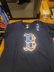 Fanatics Boston Red Sox T Shirt USA Authentic Size 2XL  Baseball MLB - Picture 1 of 5