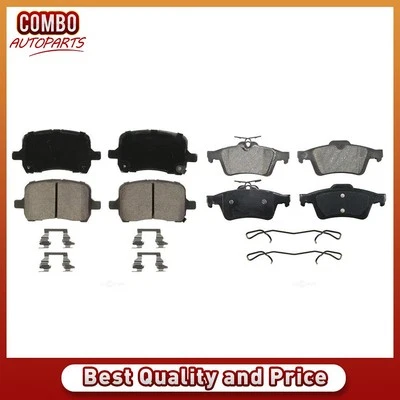 Juego de pastillas de freno de disco delanteras traseras para Pontiac Solstice 2006-2009 Foto 1 de 4