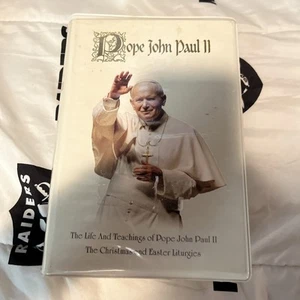 Pope John Paul II Life And Teachings Of The Christmas And Easter Liturgies VHS - Picture 1 of 5