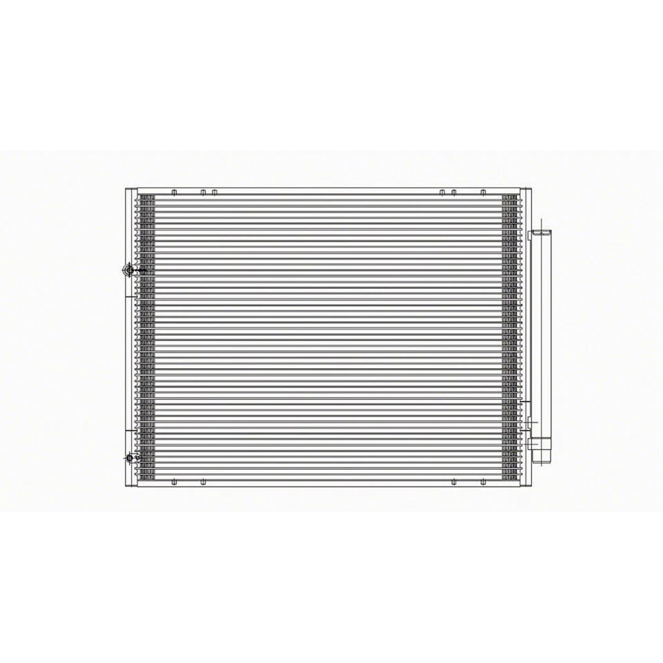 New AC A/C Condenser fits 2004 2005 2006 2007 2008 2009 2010 Toyota Sienna - Image 1 of 1