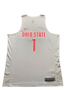Camiseta deportiva de baloncesto Nike Elite Dri Fit Ohio State Buckeyes #1 XL gris estampada - Imagen 1 de 9