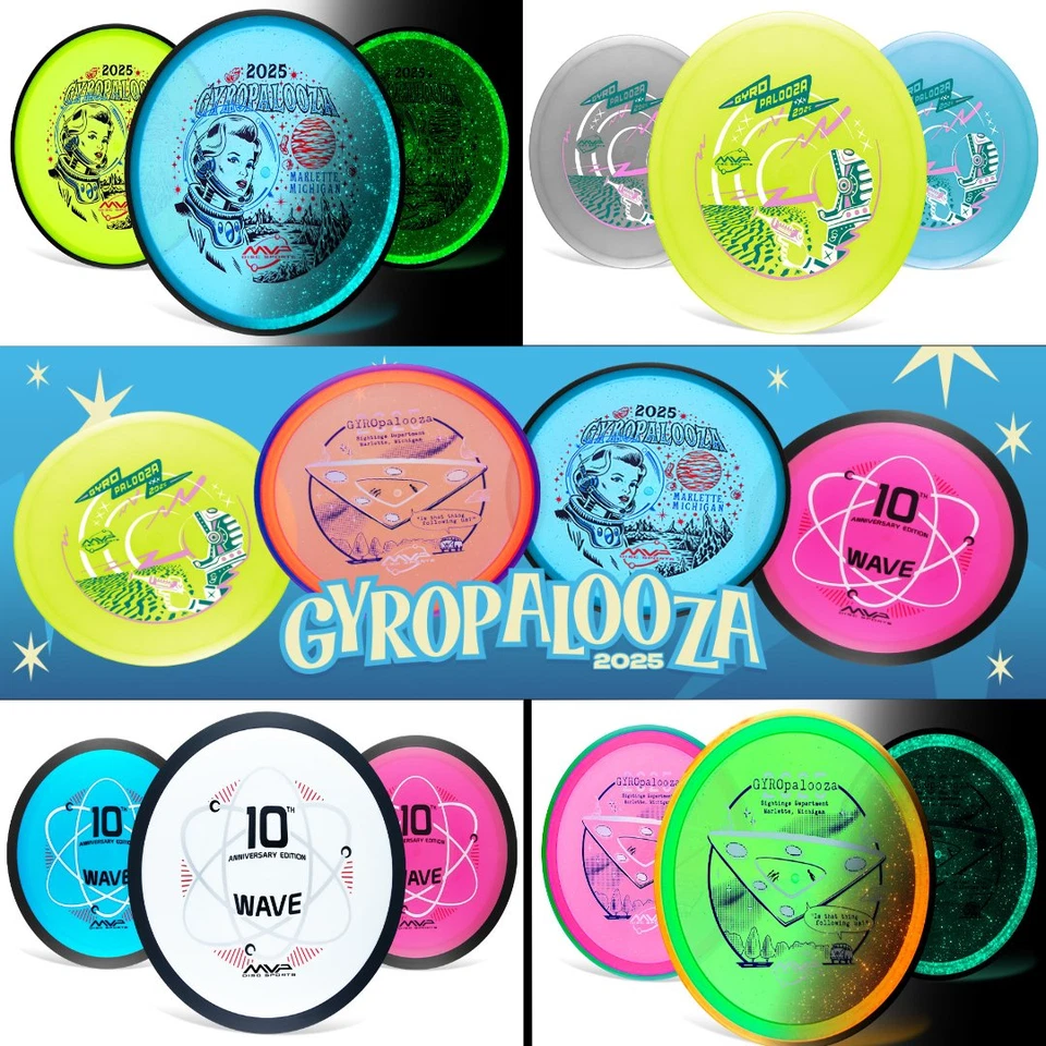 Caja Gyropalooza MVP/Axiom/Streamline 2025 nueva - 11 discos Foto 1 de 1