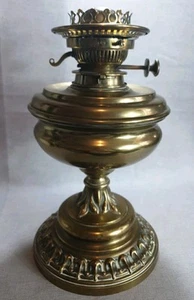 Vintage Army & Navy C.S.L. Oil Lamp Brass Messenger Patent UNTESTED - Picture 1 of 10