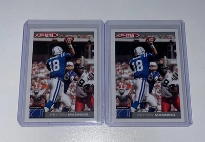 2004 Topps Total Peyton Manning #100 FOOTBALL Card - Image 1 of 2