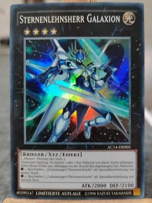 STERNENLEHNSHERR GALAXION - AC14-DE005 Super Rare / Near Mint LIM.  - Bild 1 von 2