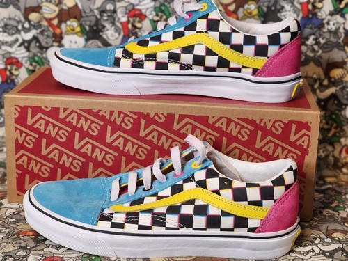 Vans Oldol Skool Crazys Chec u 6onna don 7 5 contola