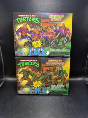 TMNT Teenage Mutant Ninja Turtles Mutatin' Thug to Rocksteady и Bebop Лот из 2 - Изображение 1 из 4