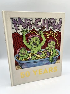 Mr. Chow 50 Years Art Book Hardcover Out of Print Rare Edition -Great Condition - Picture 1 of 9
