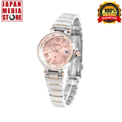 Reloj Citizen xC HAPPY FLIGHT EC1014-65W Eco-Drive Radio Analógico Mujer Japón Foto 1 de 4