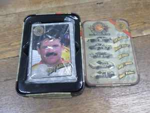 WINSTON CUP CHAMPIONS 25TH ANNIVERSARY EMBOSSED METAL COLLECTOR 5 PC. CARD SET - Picture 1 of 6