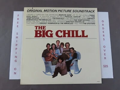 THE BIG CHILL ORIGINAL SOUNDTRACK 1ST PRESS PROMO LP MARVIN GAYE PROCOL HARUM - Image 1 of 4