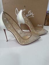 Christian Louboutin Follies Strass Pump 100–Size 35 1/2 🌟