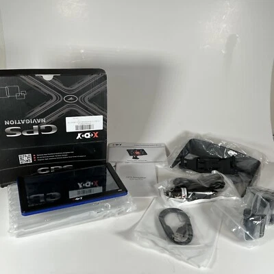 XGODY J727F  GPS Navigation System with 7" Touchscreen Monitor RETURNED - Image 1 of 4