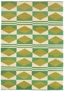 Vintage Swedish Scandinavian Soft Rug Bedroom Floral Kilim Rug 8x10 Living Room - Picture 1 of 3