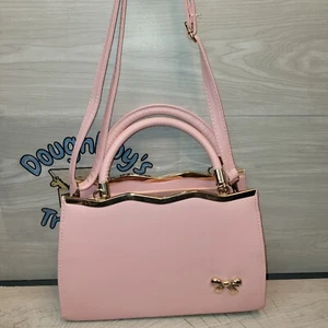 GEZHEN Mujer Moda Lazo Moda Mensajero Cartera Bolso de Mano Rosa Correa para el Hombro - Imagen 1 de 8