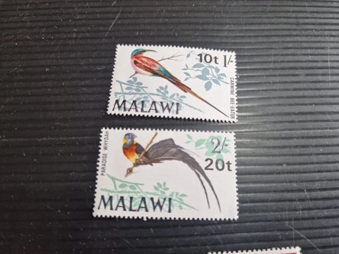 MALAWI 1970 SG 356-357 DECIMAL CURRENCY MNH Cover